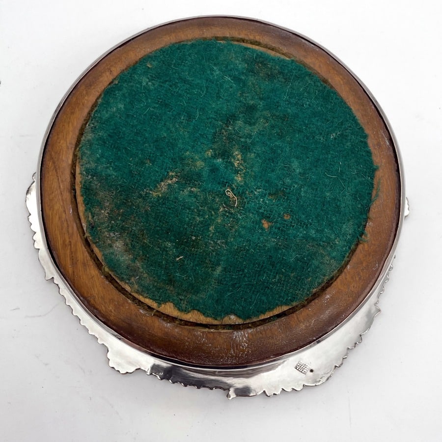 Mid 19th Century Antique Victorian Transitional Period Old Sheffield Pair Wine Coasters Circa - 7