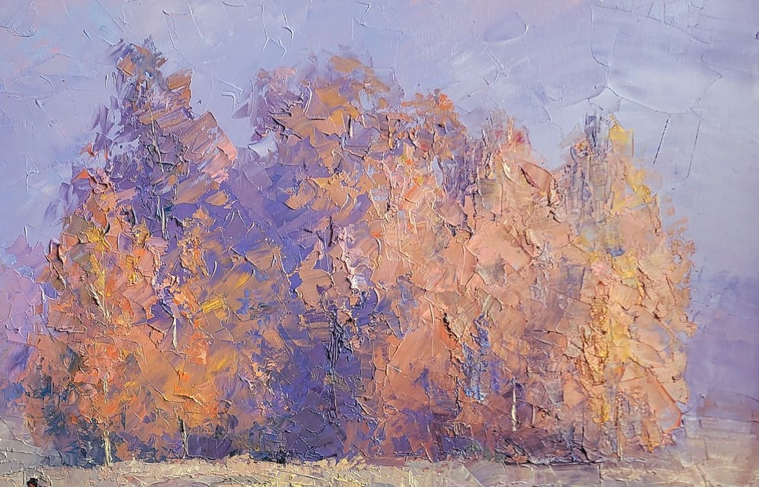 Oil painting Cold morning Boris Serdyuk - 5