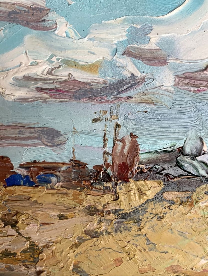 Oil painting In the field near the village Alexander Cherednichenko - 7