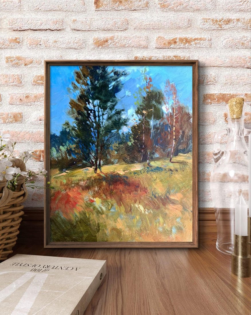 Oil painting Beginning of autumn Yuriy Suprunchuk - 3