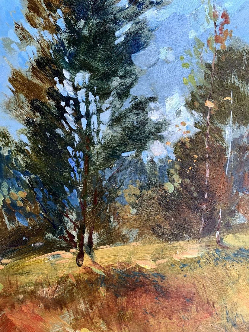 Oil painting Beginning of autumn Yuriy Suprunchuk - 4