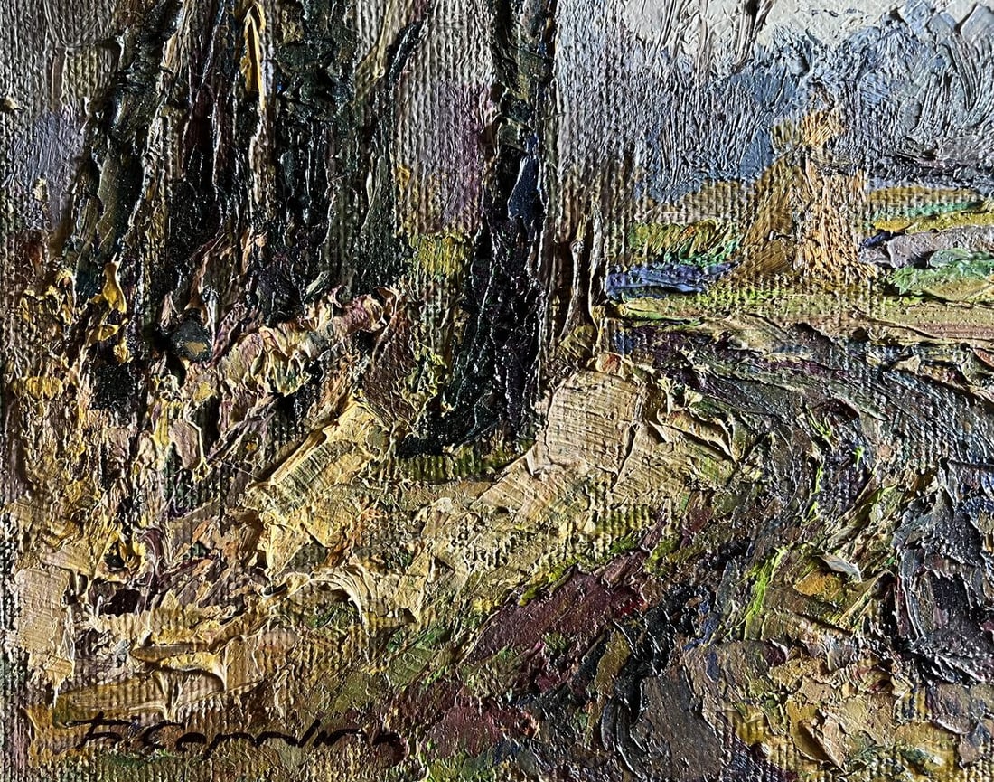 Oil painting Warm autumn days Boris Serdyuk - 9
