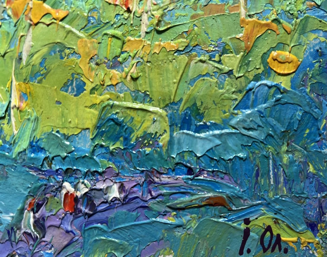 Oil painting Early autumn has come Oksana Kalenyuk - 9