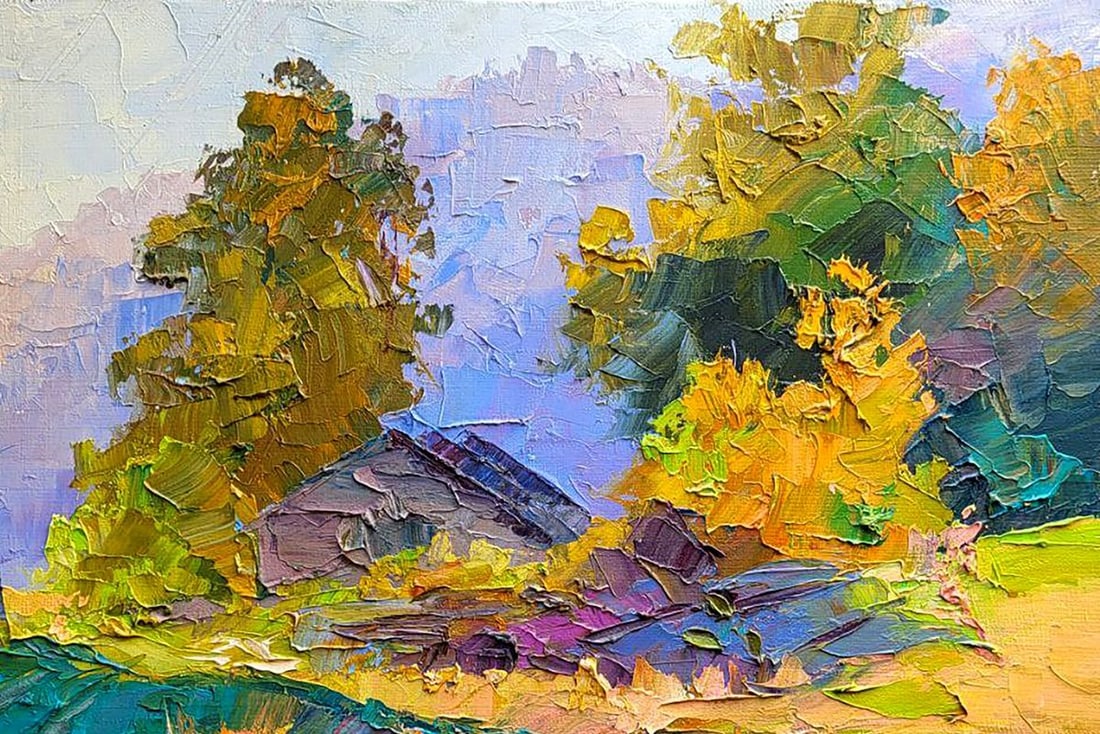 Oil painting Golden morning Serdyuk Boris Petrovich - 5