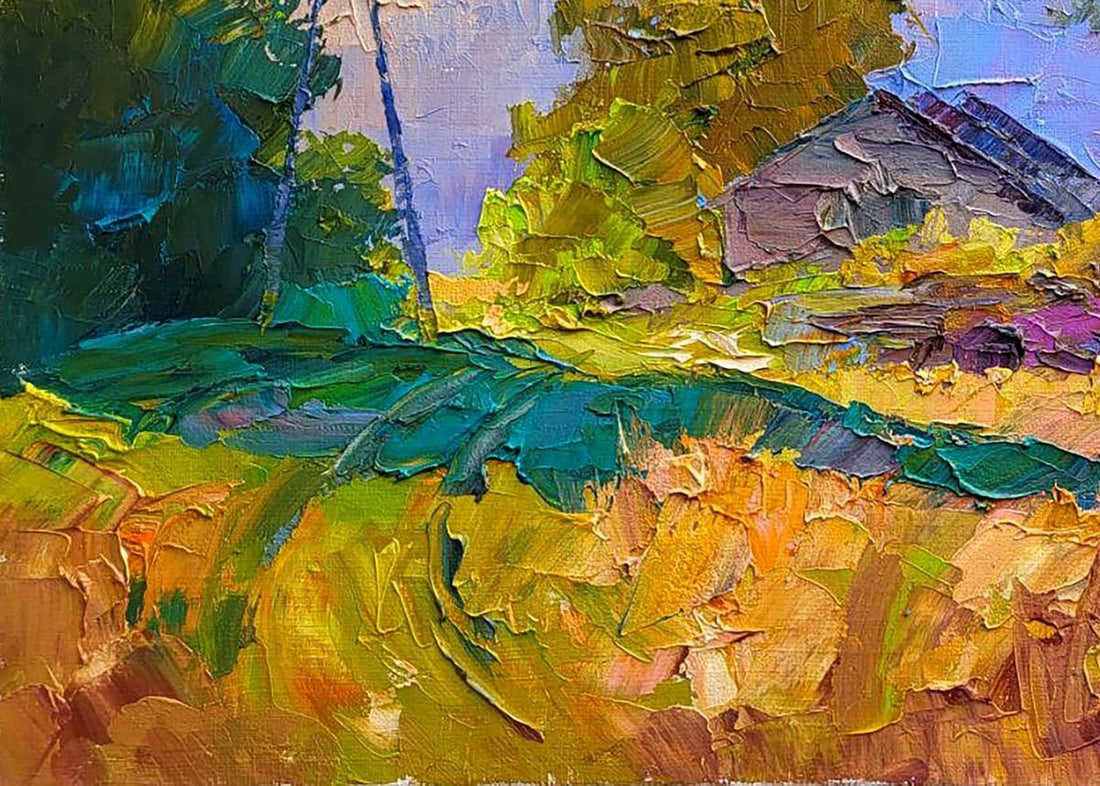 Oil painting Golden morning Serdyuk Boris Petrovich - 6