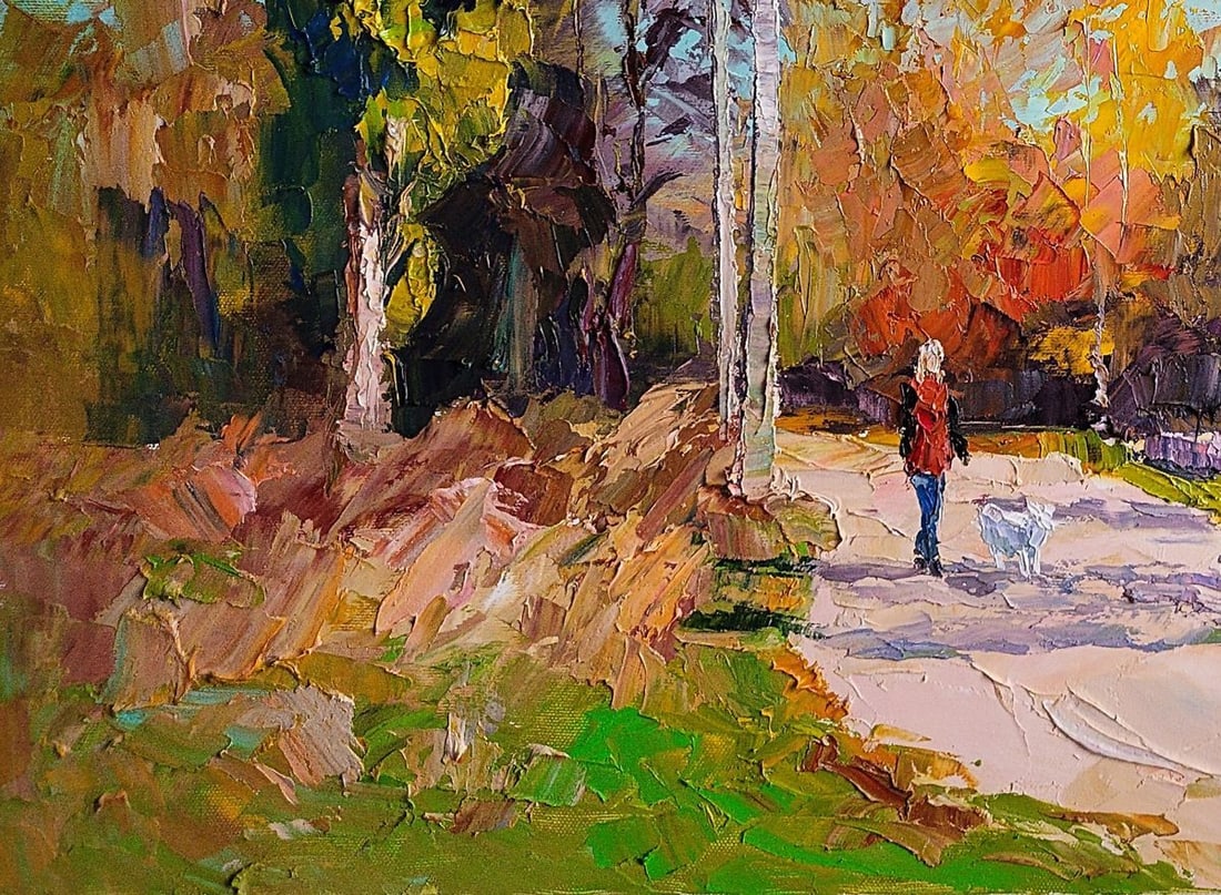 Oil painting Warm October Serdyuk Boris Petrovich - 6