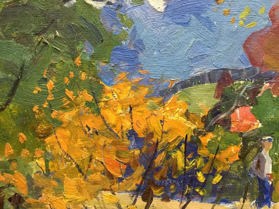 Oil painting Autumn Gantman Moses Faybovich - 3