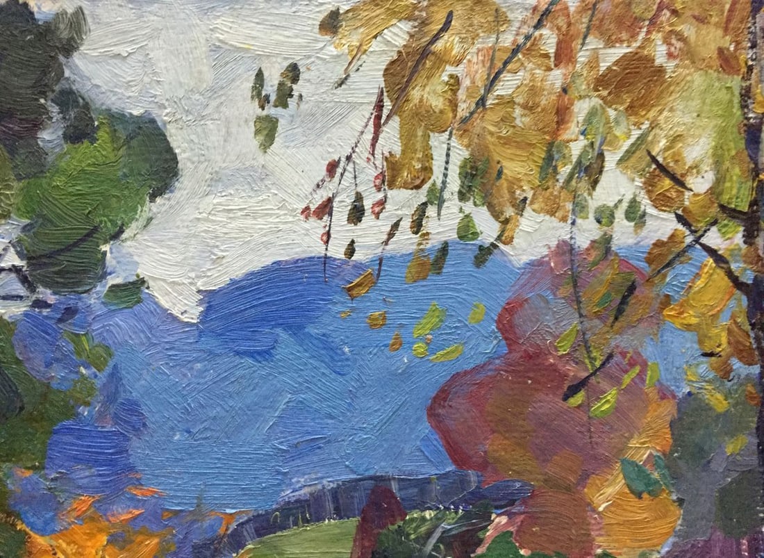 Oil painting Autumn Gantman Moses Faybovich - 4