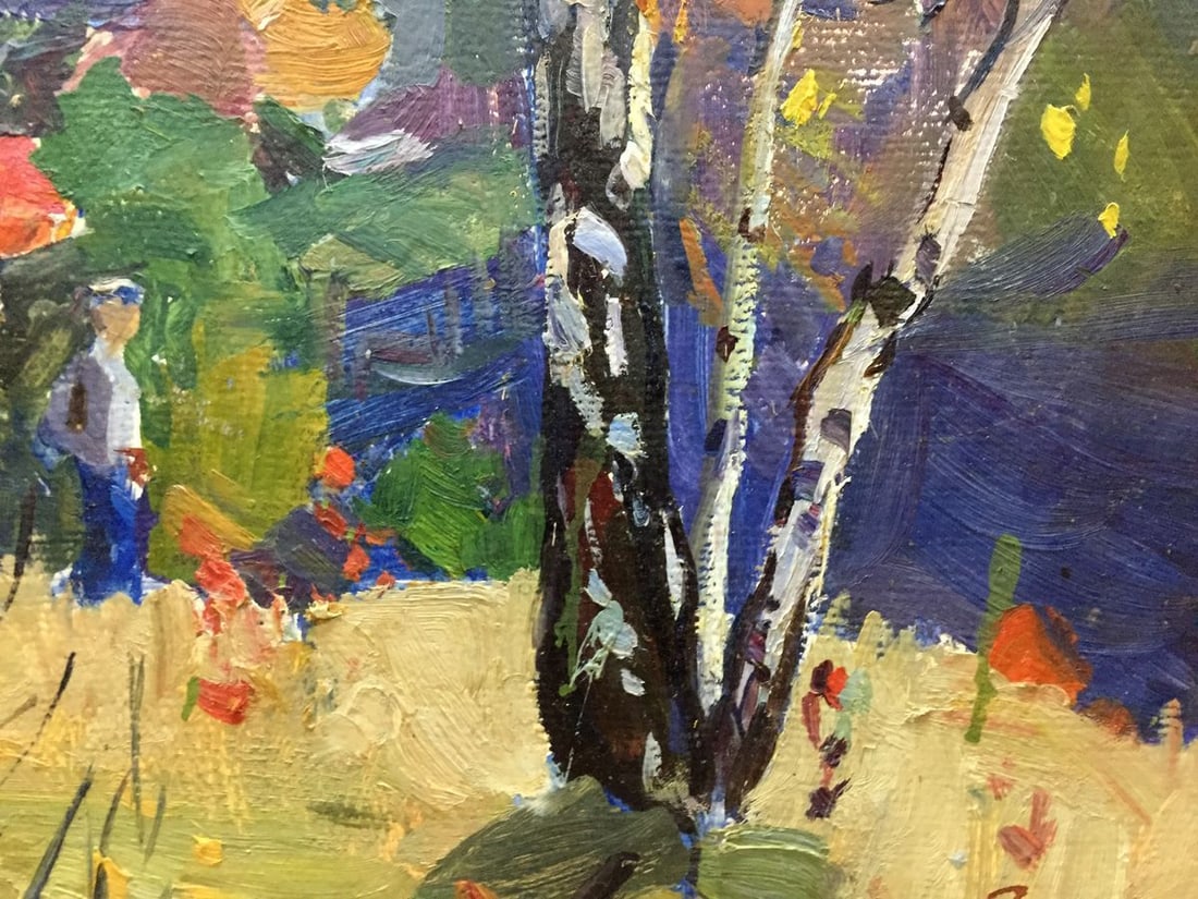 Oil painting Autumn Gantman Moses Faybovich - 5