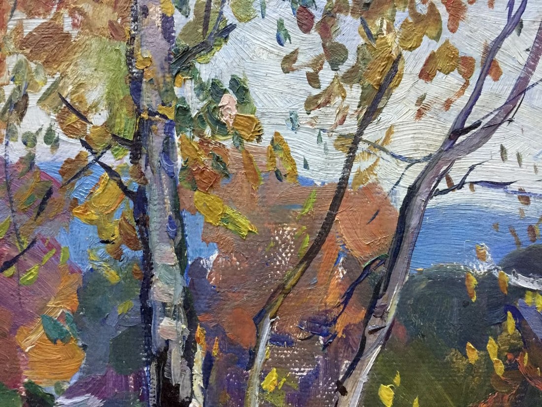 Oil painting Autumn Gantman Moses Faybovich - 6