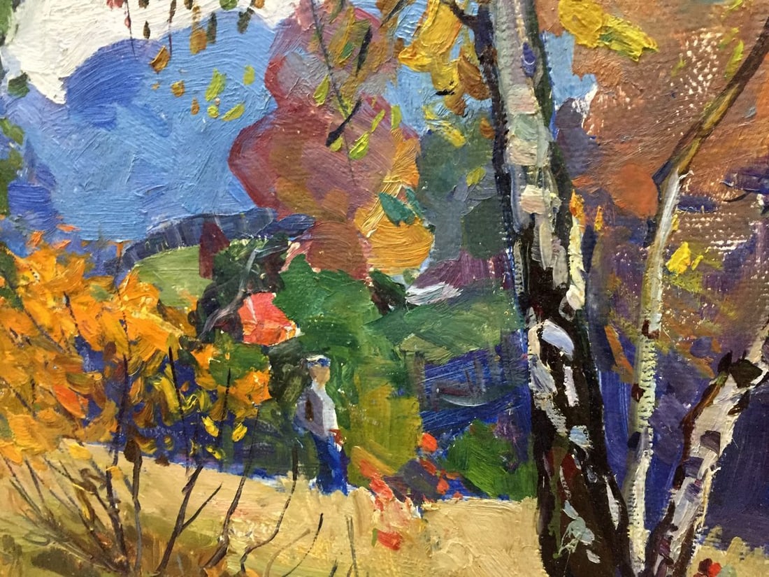 Oil painting Autumn Gantman Moses Faybovich - 8