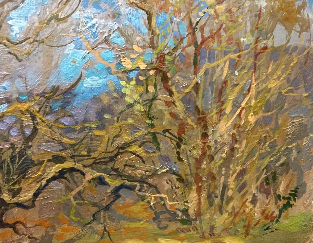 Oil painting Golden autumn Ol'khov Vladimir - 8