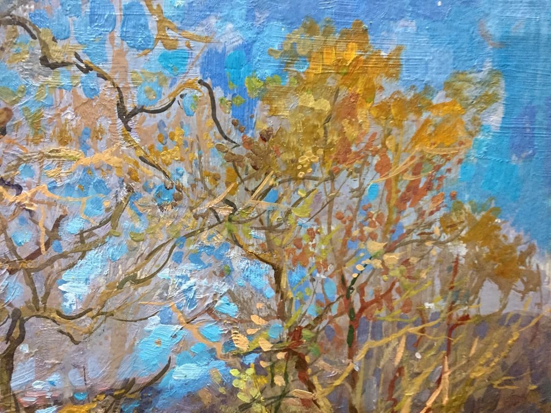 Oil painting Golden autumn Ol'khov Vladimir - 9