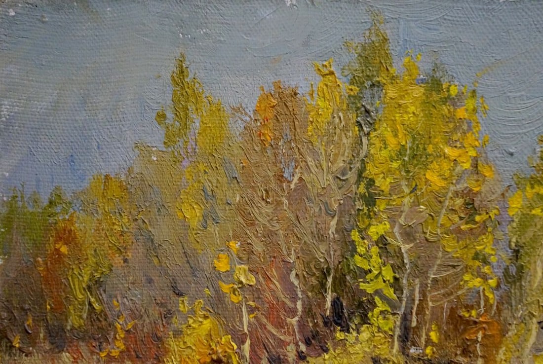 Oil painting Autumn Chernyshevsky Petr Akimovich - 3