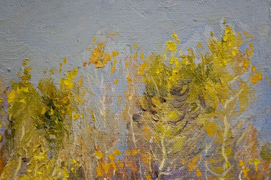 Oil painting Autumn Chernyshevsky Petr Akimovich - 4