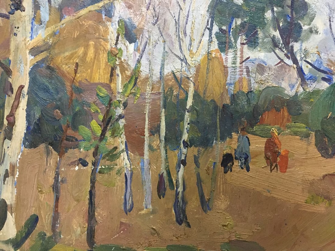 Oil painting Autumn Gantman Moses Faybovich - 3
