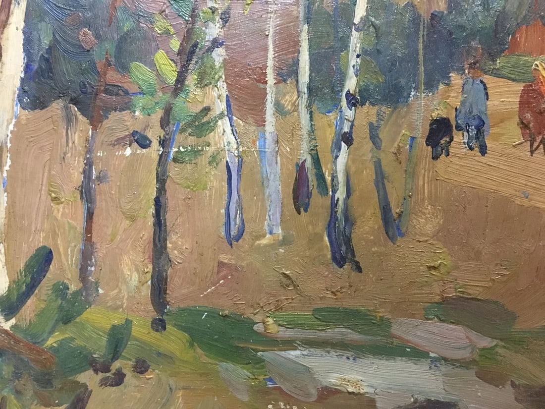 Oil painting Autumn Gantman Moses Faybovich - 4