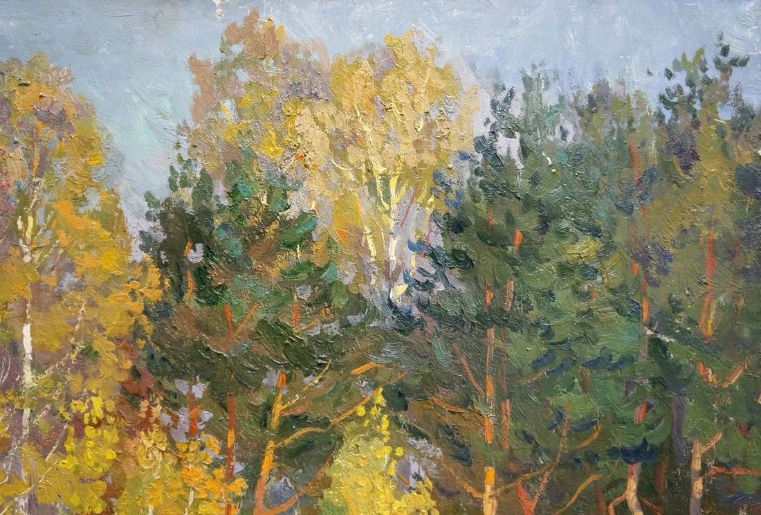 Oil painting Landscape Fomin Anatoly Nikiforovich - 4