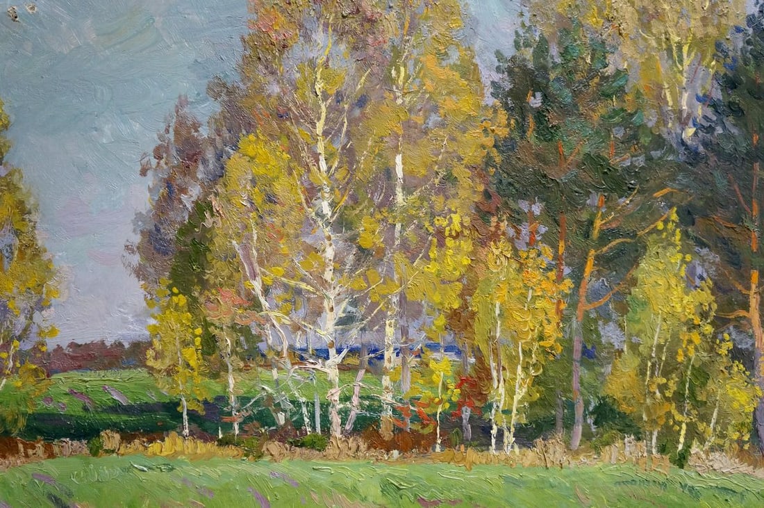 Oil painting Landscape Fomin Anatoly Nikiforovich - 6