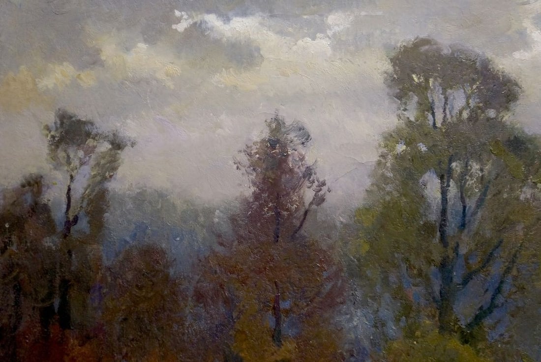 Oil painting Near the forest Mynka Alexander Fedorovich - 3