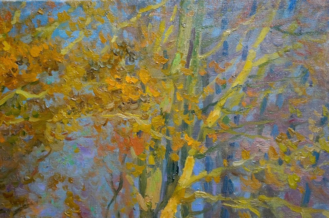 Oil painting Gold autumn Mynka Alexander Fedorovich - 4