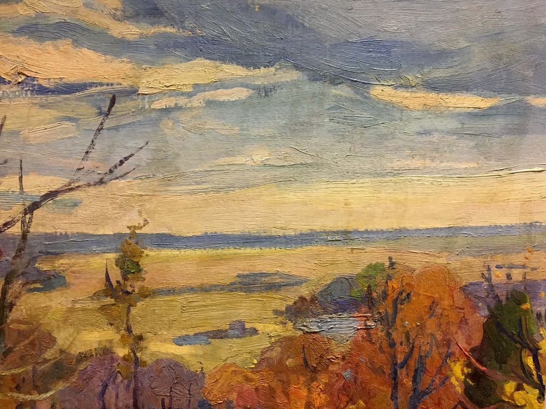 Oil painting Sunny day Gantman Moses Faybovich - 3