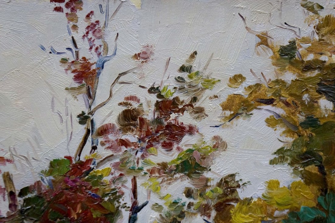 Oil painting Autumn landscape Mordovets Andrey Nikitich - 4