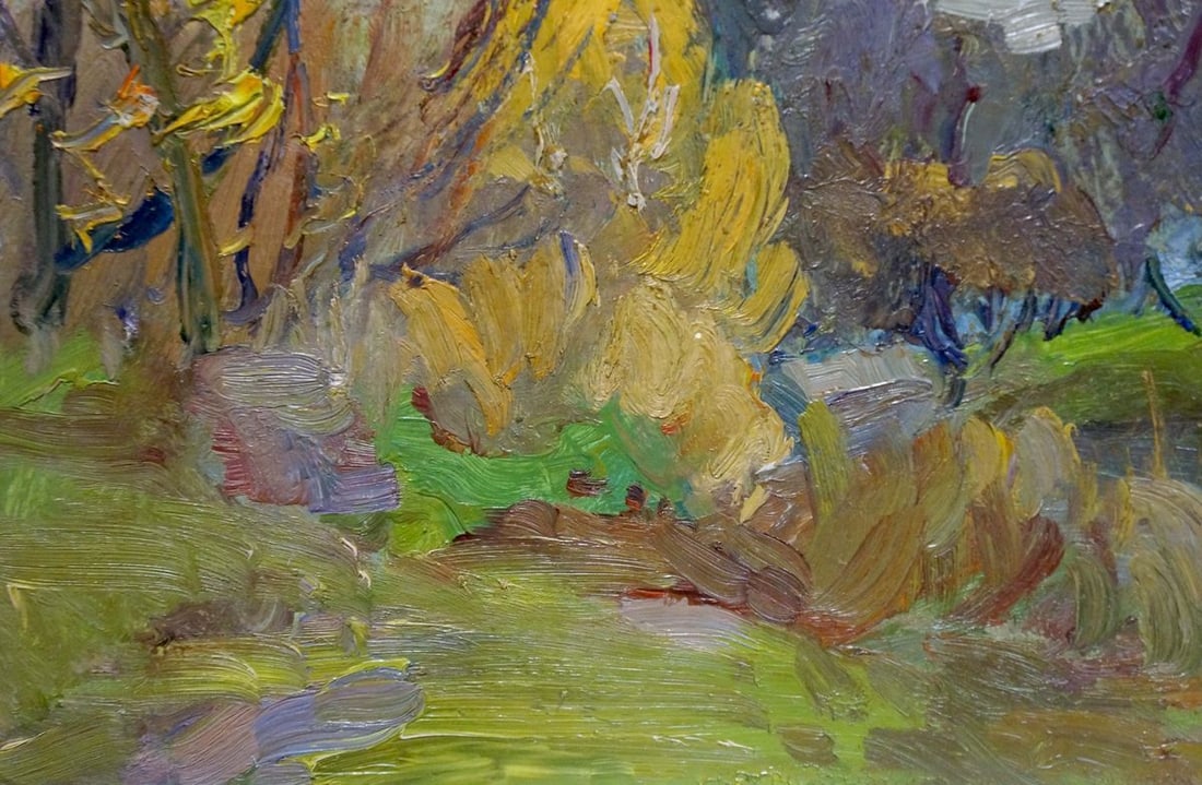 Oil painting Mainly cloudy Gantman Moses Faybovich - 2