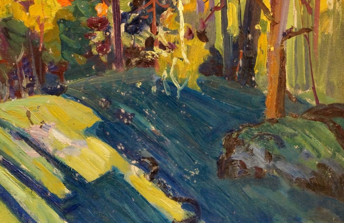 Oil painting Golden autumn Fomin Anatoly Nikiforovich - 5