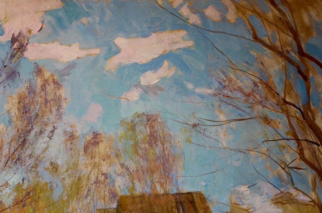 Oil painting Autumn has come Maltsev Nikolay Alexandrovich - 4