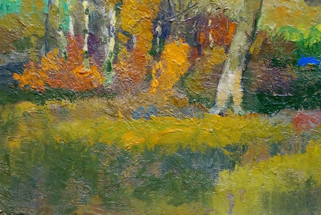 Oil painting Evening came Mynka (Minka) Alexander Fedorovich - 2