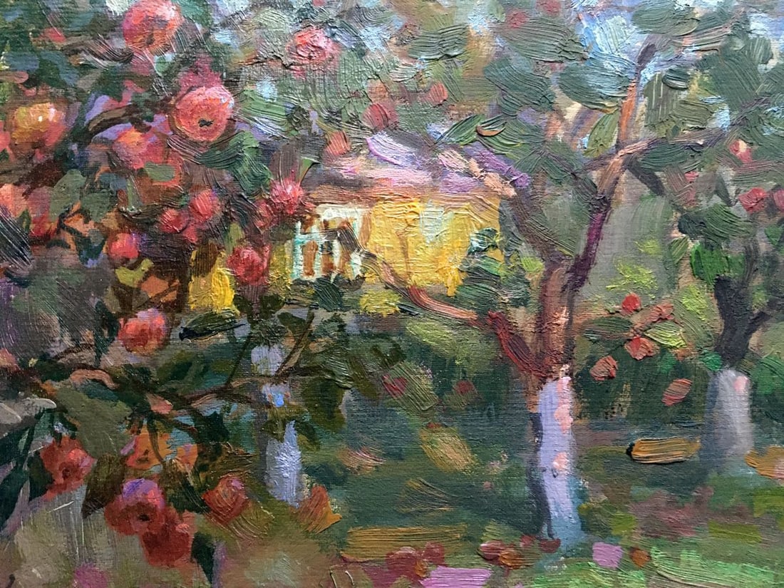 Oil painting First days of autumn Batrakov Vladimir Grigorievich - 10