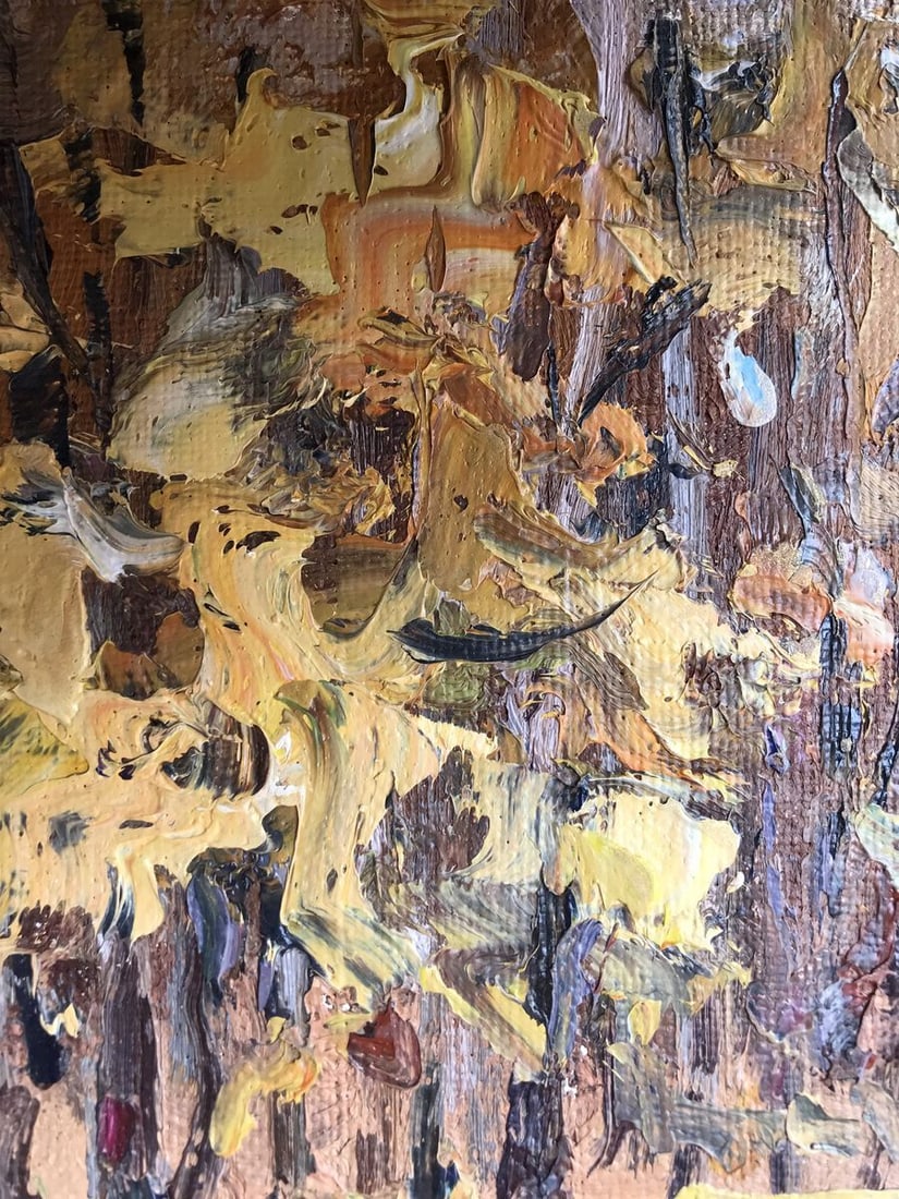 Oil painting Autumn forest Alexander Nikolaevich Cherednichenko - 5