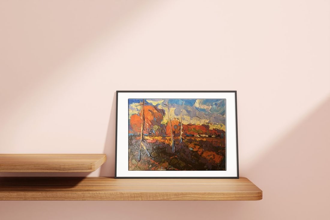 Oil painting Warm Autumn Kalenyuk Alex - 2