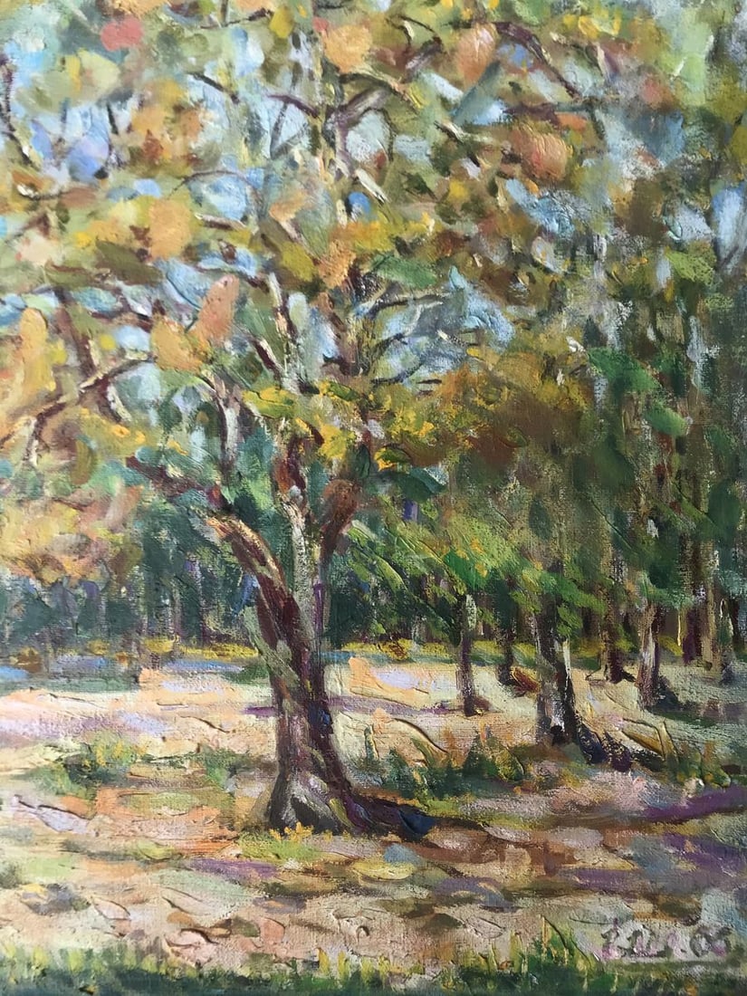 Oil painting Autumn recedes Shapoval Ivan Leontyevich - 11