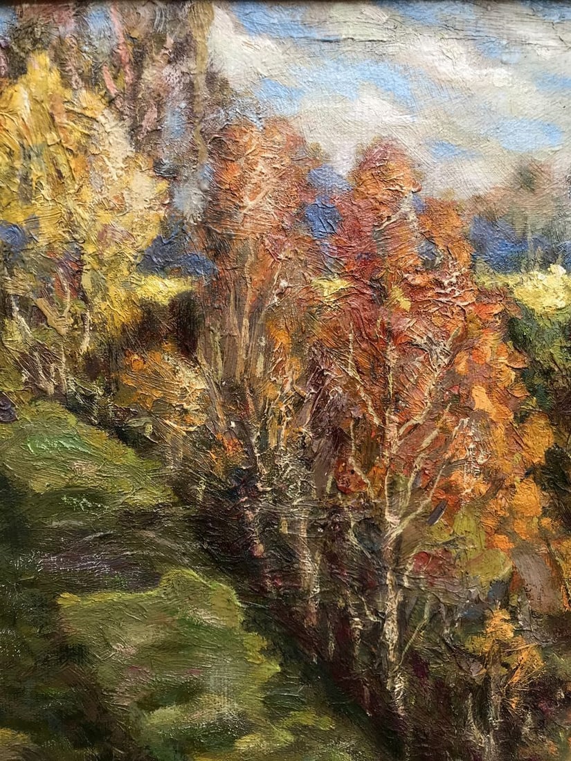 Oil painting Autumn in Sednev Shapoval Ivan Leontyevich - 8