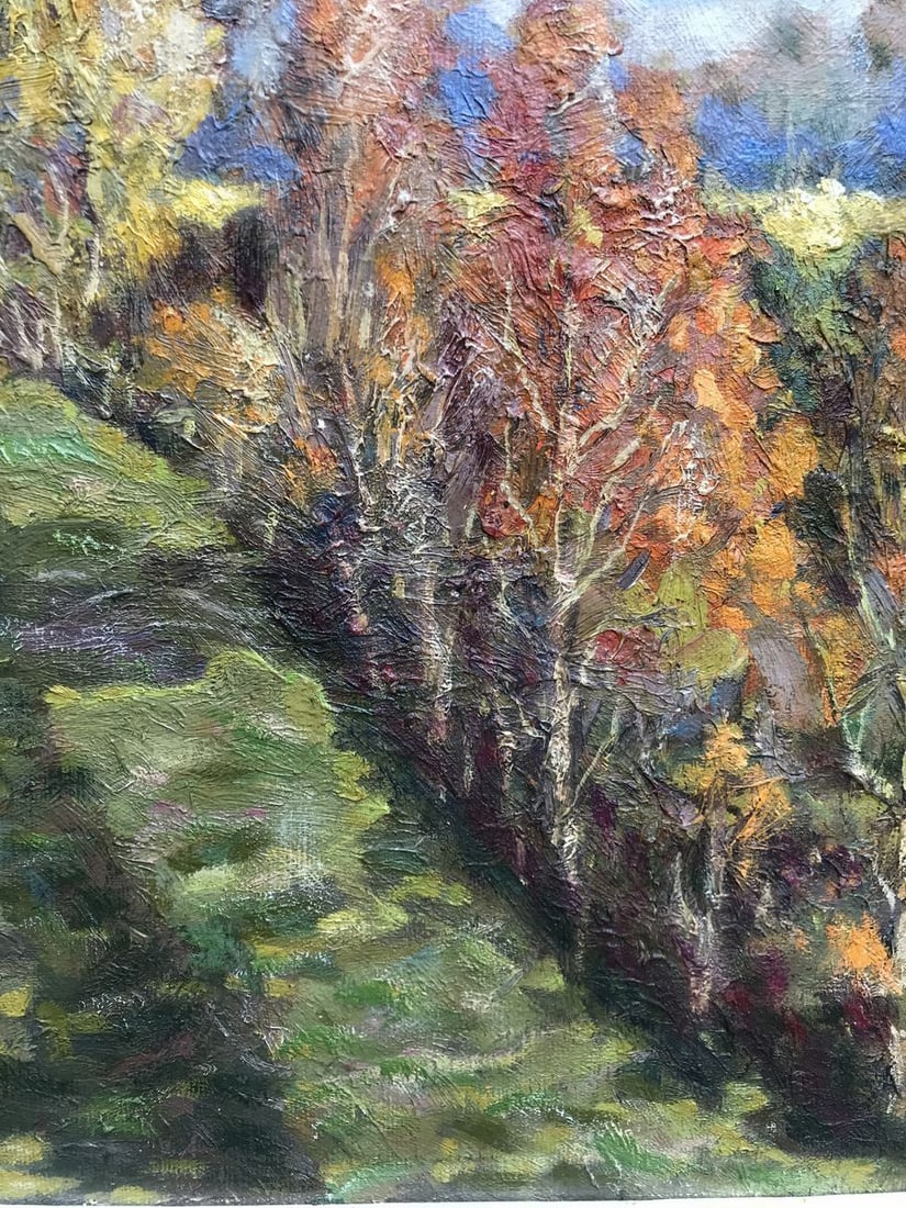 Oil painting Autumn in Sednev Shapoval Ivan Leontyevich - 9