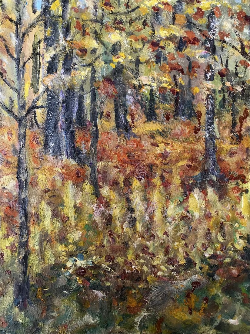 Oil painting Autumn motif Shapoval Ivan Leontyevich - 5