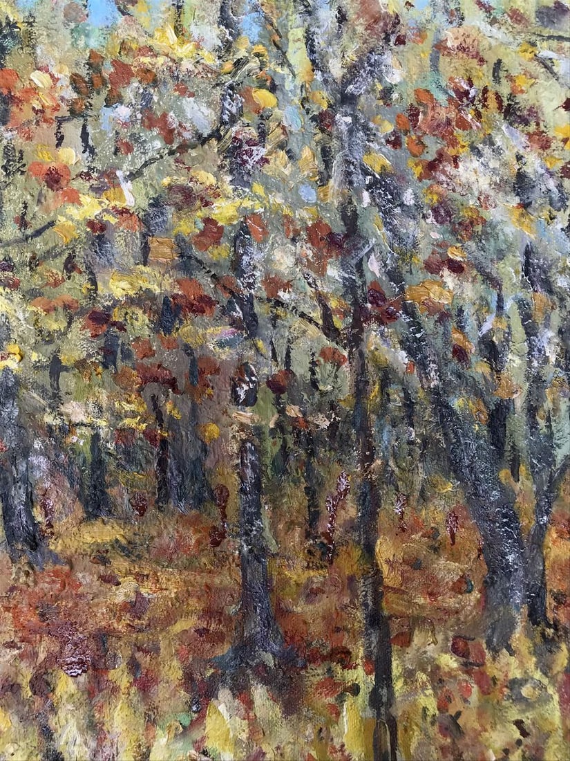 Oil painting Autumn motif Shapoval Ivan Leontyevich - 6