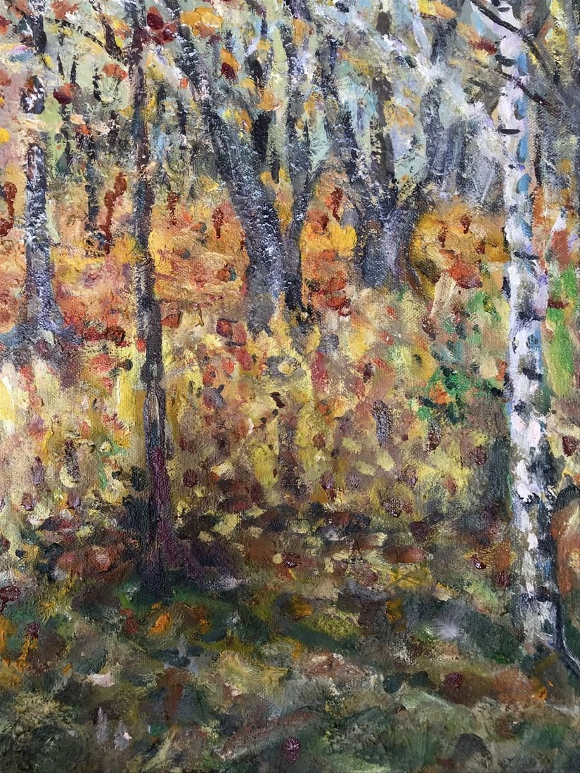 Oil painting Autumn motif Shapoval Ivan Leontyevich - 9