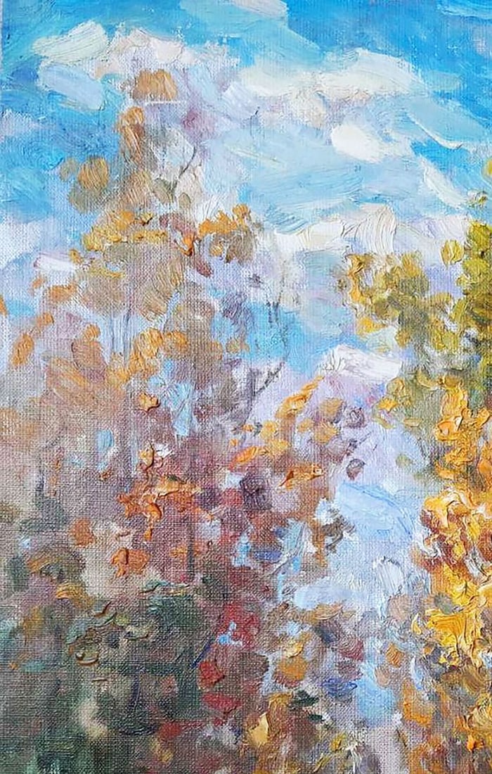 Oil painting Sunny day in the forest Kovalenko Ivan Mikhailovich - 2