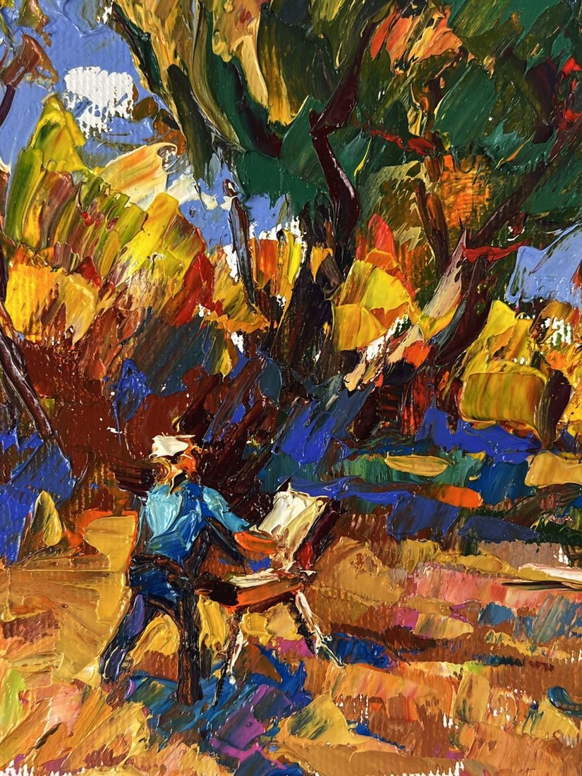 Oil painting The autumn smell of nature Oleksiy Ivanyuk - 5