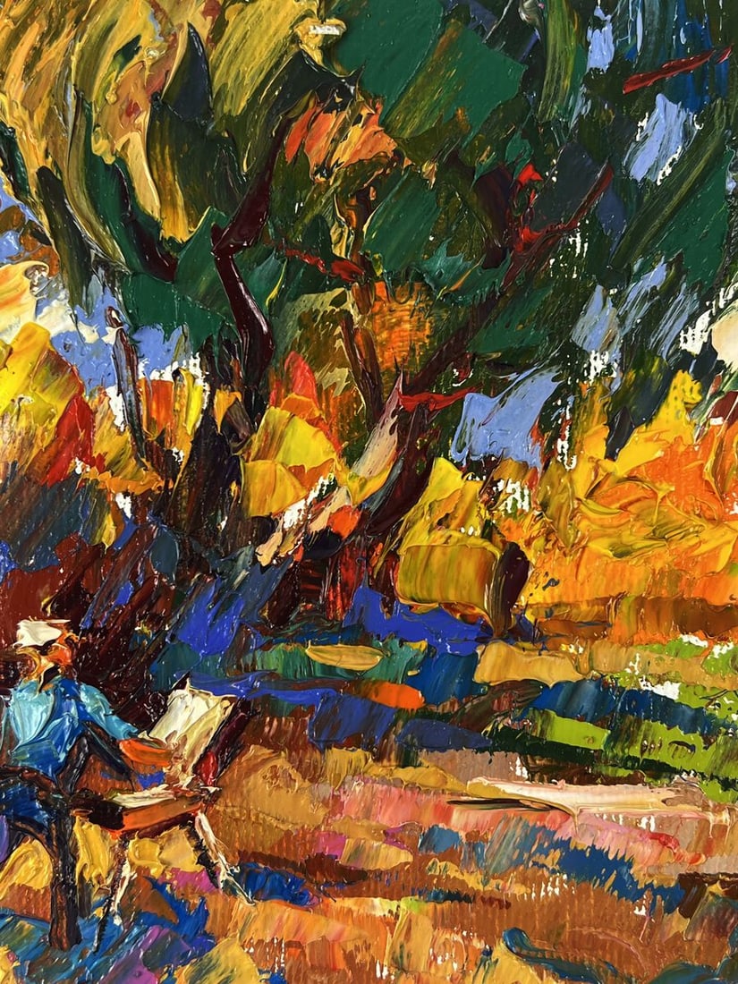 Oil painting The autumn smell of nature Oleksiy Ivanyuk - 6