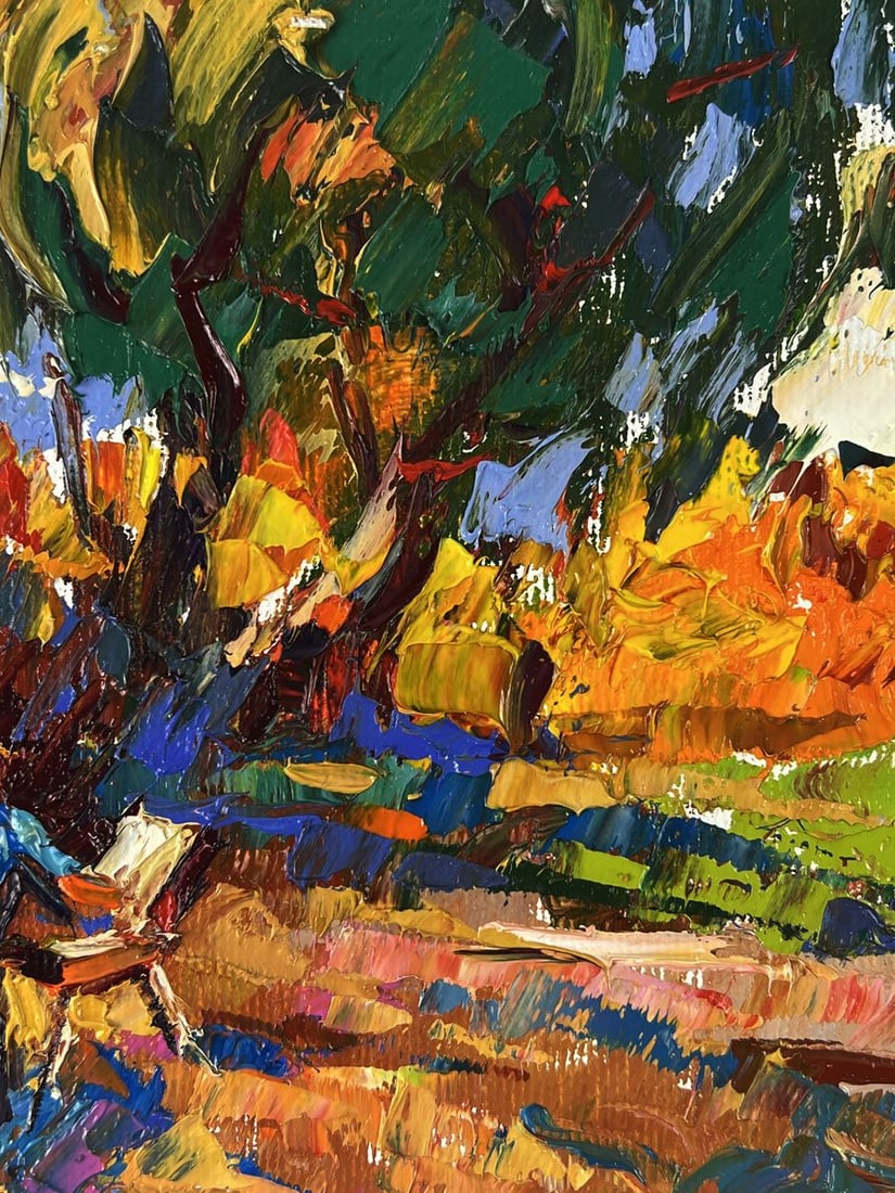 Oil painting The autumn smell of nature Oleksiy Ivanyuk - 7