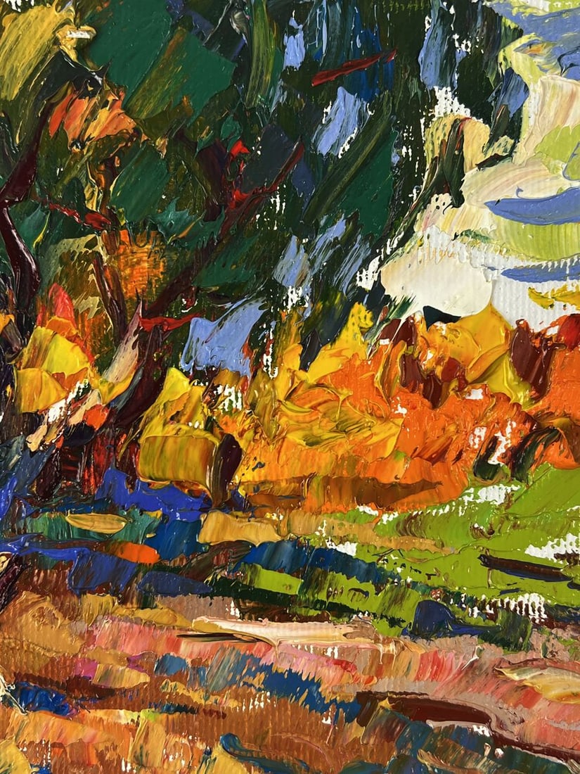 Oil painting The autumn smell of nature Oleksiy Ivanyuk - 9