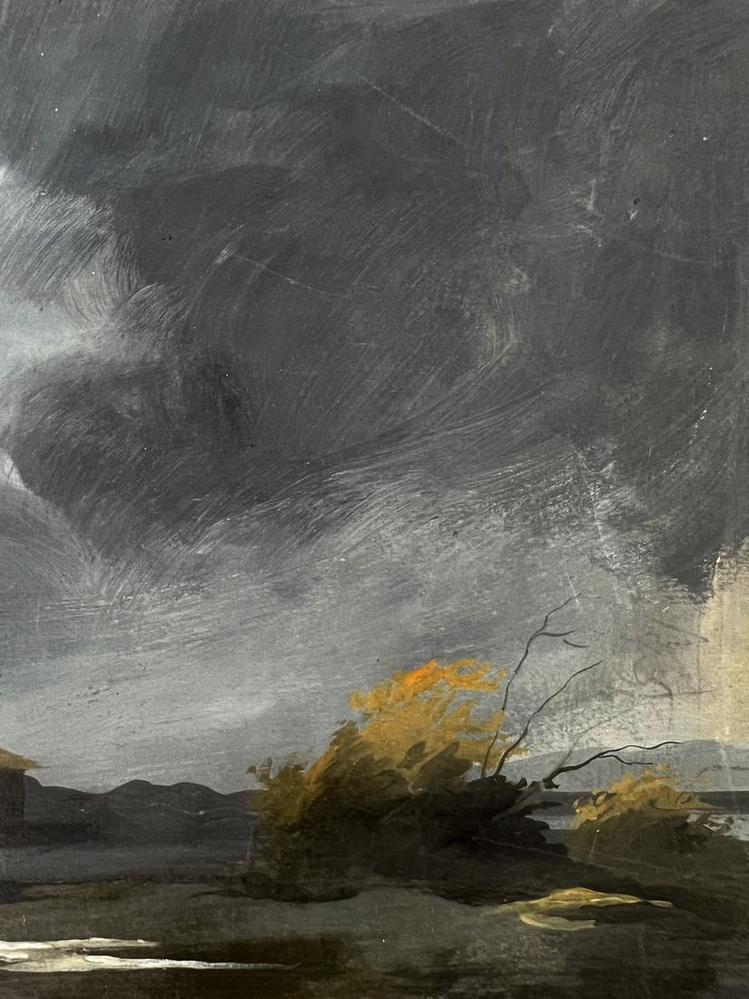 Oil painting A thunderstorm is beginning Oleg Litvinov - 4