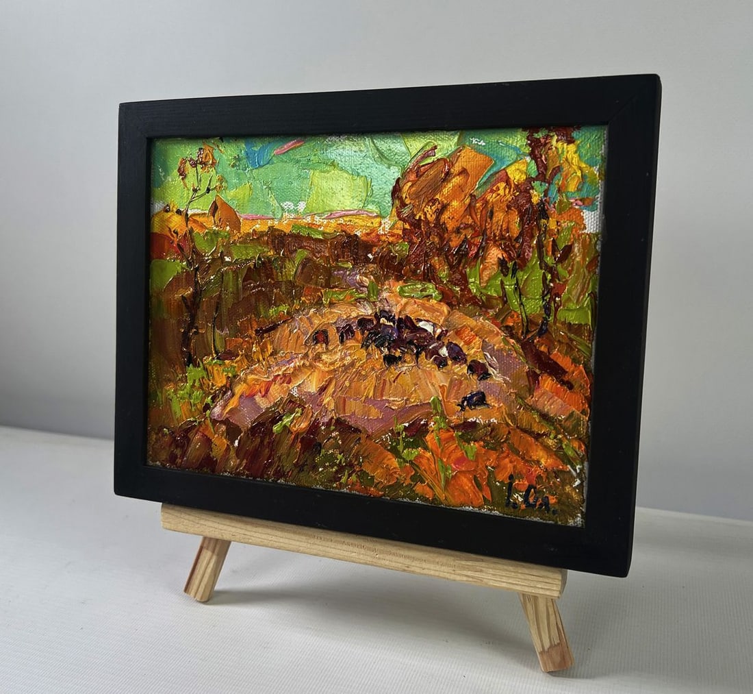 Oil painting Sunny day when nature shines in beauty Oleksiy Ivanyuk - 2