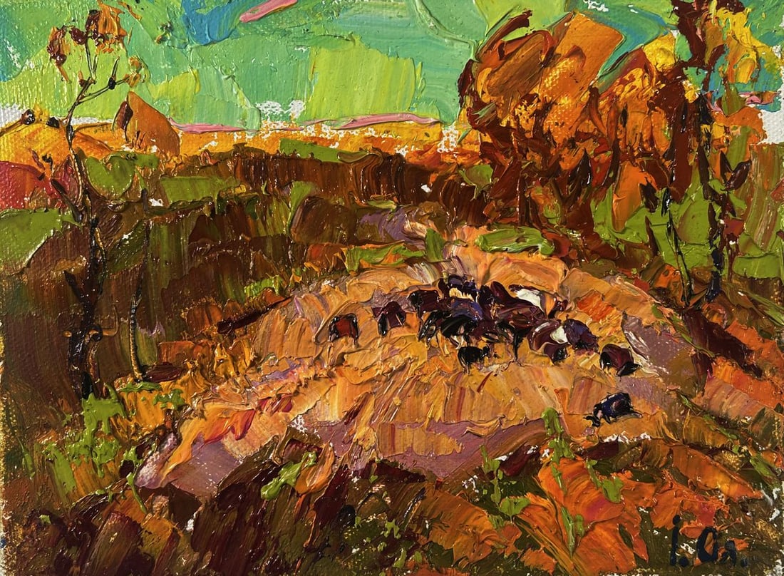 Oil painting Sunny day when nature shines in beauty Oleksiy Ivanyuk - 3