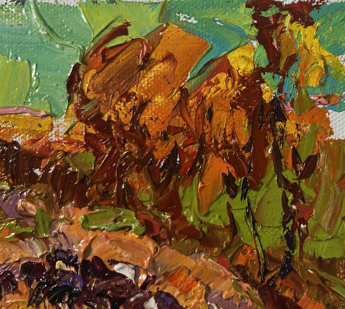 Oil painting Sunny day when nature shines in beauty Oleksiy Ivanyuk - 4