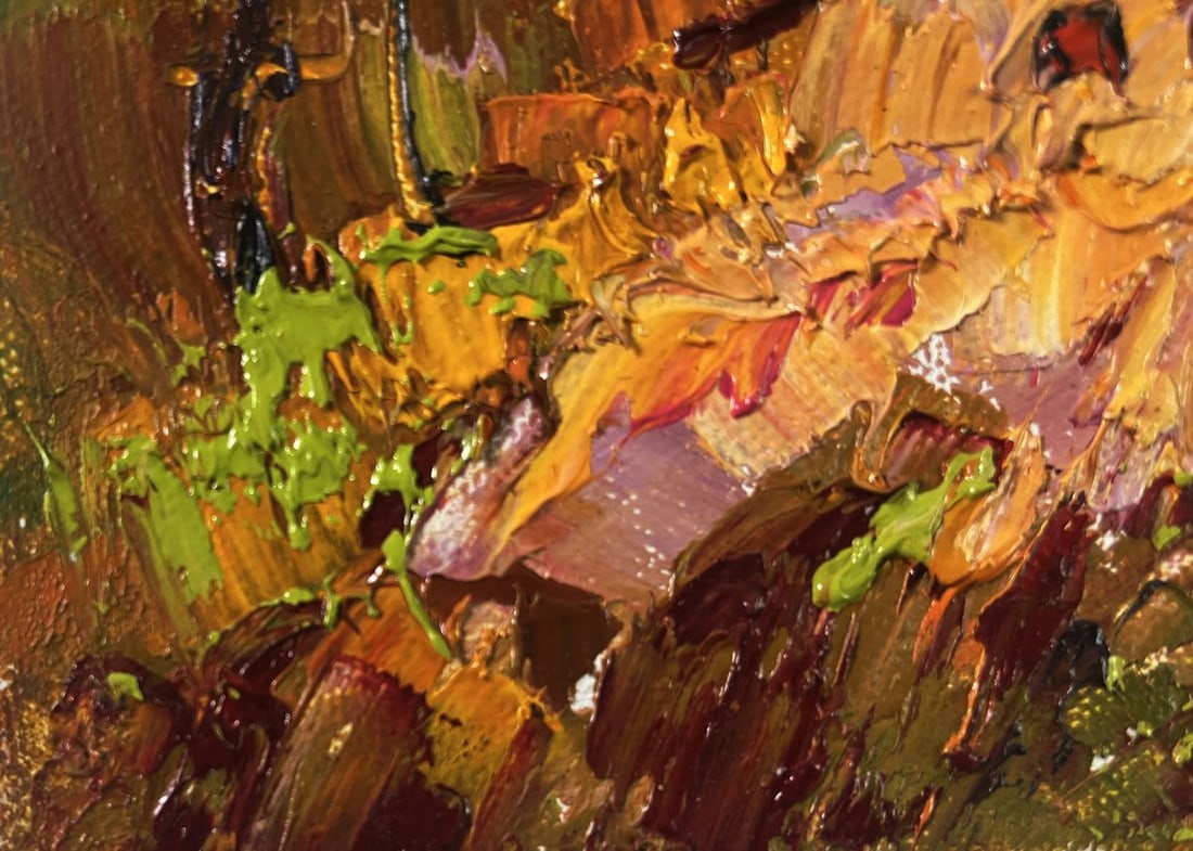 Oil painting Sunny day when nature shines in beauty Oleksiy Ivanyuk - 6